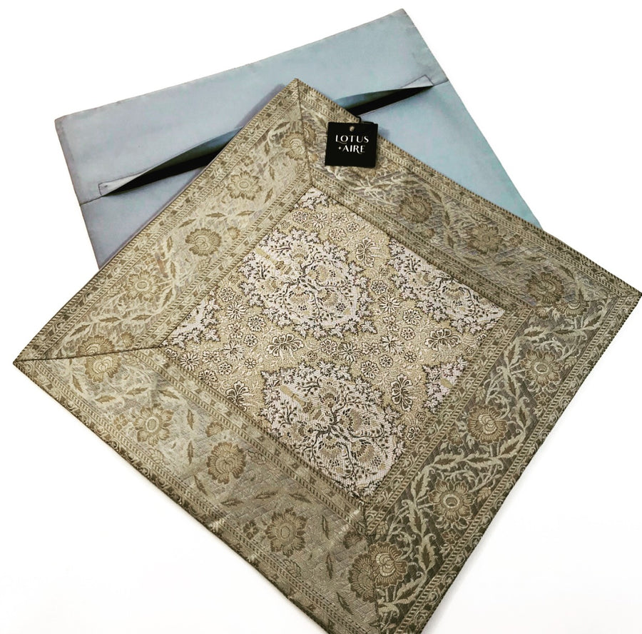 JAAN -  Ice Blue Cushion Cover Set