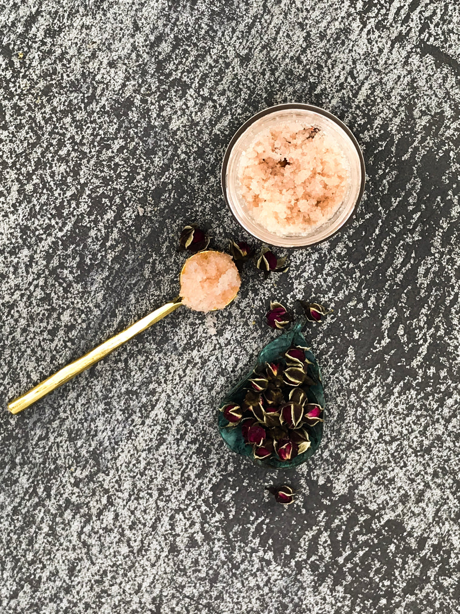 ELEVATE - Rose + Sandalwood Salt Scrub