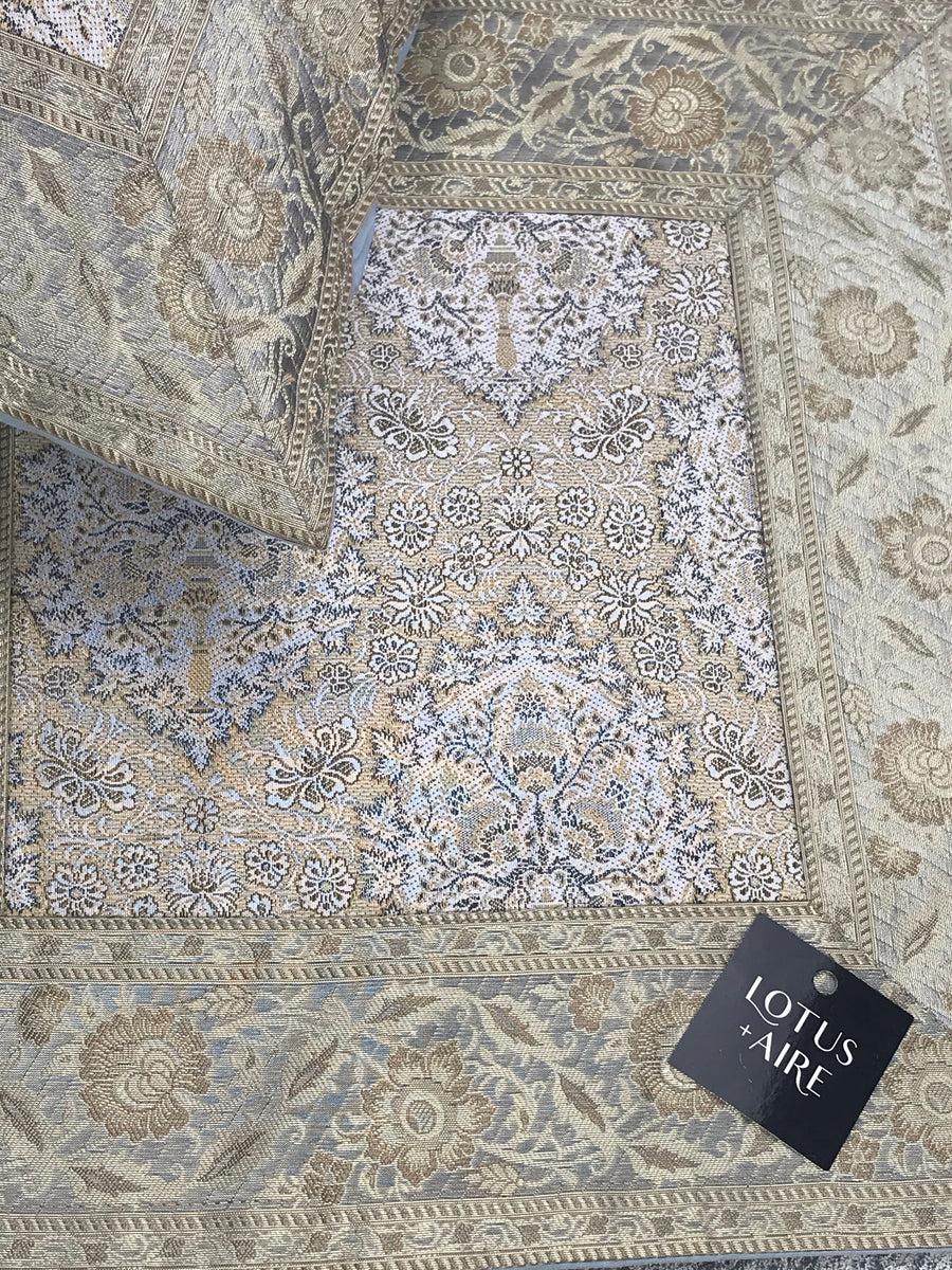 JAAN -  Ice Blue Cushion Cover Set
